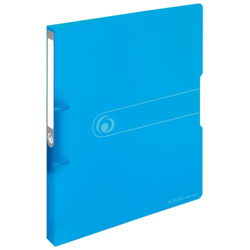 Herlitz Ringbuch 2 Ringe PP (Polypropylen) A4 Blau