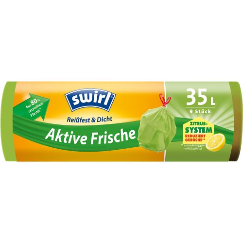 Swirl - Swirl Müllbeutel Aktive Frische 35 Liter à 9 Stk, 35 L
