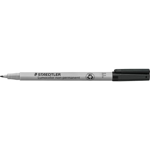 STAEDTLER Lumocolor Folienstifte Fein Feinspitze Schwarz 10 Stück