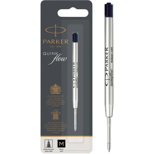 Parker, PARKER Kugelschreiber-Mine M 1950369 schwarz, QUINKflow