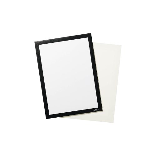 DURABLE wandmontierbarer magnetischer Inforahmen A4 236 x 323 mm Schwarz 496801
