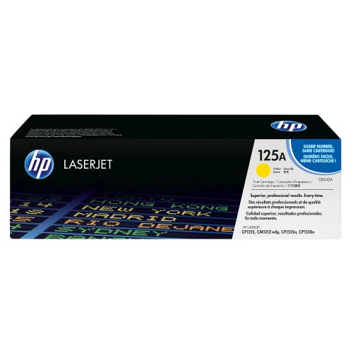 HP, HP Toner-Modul 125A yellow CB542A Color LJ CP 1210 1400 Seiten