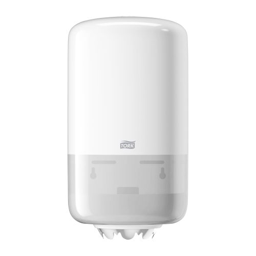 Tork Mini Innenabrollungsspender Weiss M1, Robustes Design, Elevation Linie, 558000
