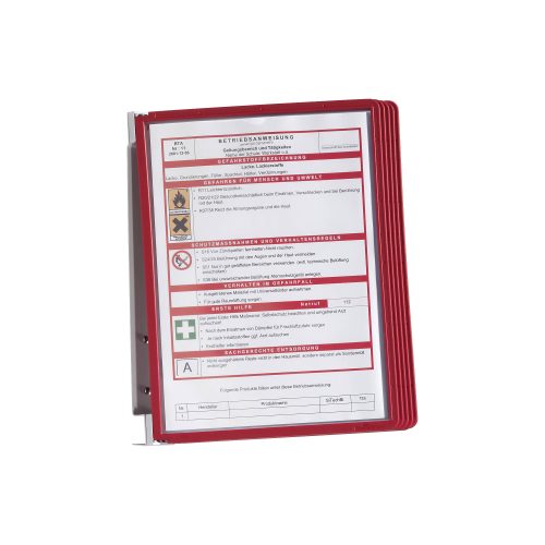 DURABLE Sichttafel 555103 DIN A4 5 Stück