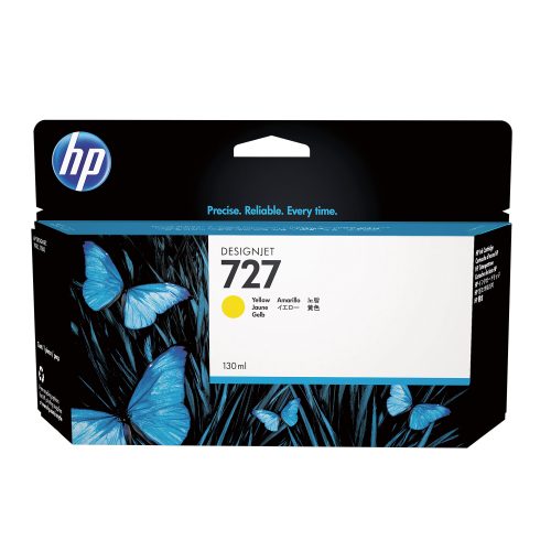 HP, HP Tintenpatrone 727 yellow B3P21A DesignJet T920/T1500 130ml