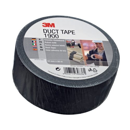 Scotch Gewebe-Klebeband 1900 50 mm x 50 m Schwarz