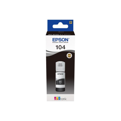 Epson, EPSON Tintenbeh&auml;lter 104 schwarz T00P140 EcoTank ET-2710 4500 Seiten