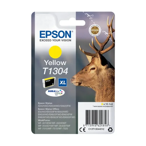 Epson -  Tintenpatrone T1304, Gelb Bunt, One Size