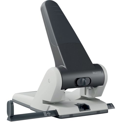 Leitz, LEITZ Registraturlocher 8cm/5.5mm 51800095 schwarz f. 65 Blatt