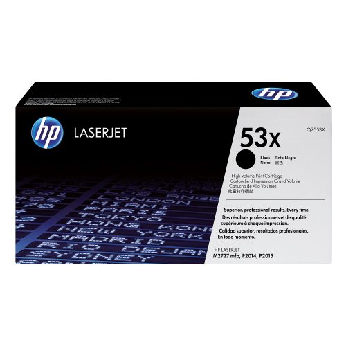 Hp, HP 53X Schwarz Original LaserJet Tonerkartusche mit hoher Reichweite