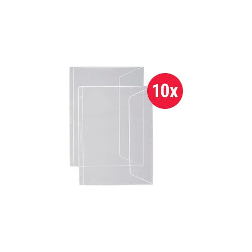 Kolma, KOLMA Dokumentenh&uuml;lle SuperStrong A4 07.644.00 transp.,Seitenk.,4-Loch 10Stk.