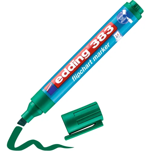 edding, EDDING Flipchart Marker 383 1-5mm 383-4 gr&uuml;n