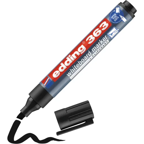 edding, EDDING Whiteboard Marker 363 1-5mm 363-001 schwarz