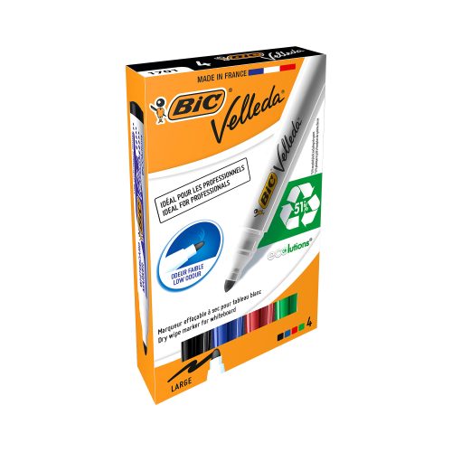 BIC, BIC Marker Velleda 1701 1,5mm 904941 4er Etui