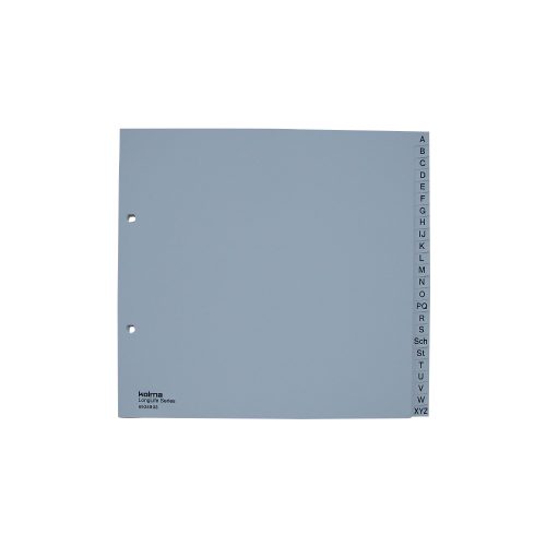 Kolma, KOLMA Register PVC grau A4 69.249.03 A-Z