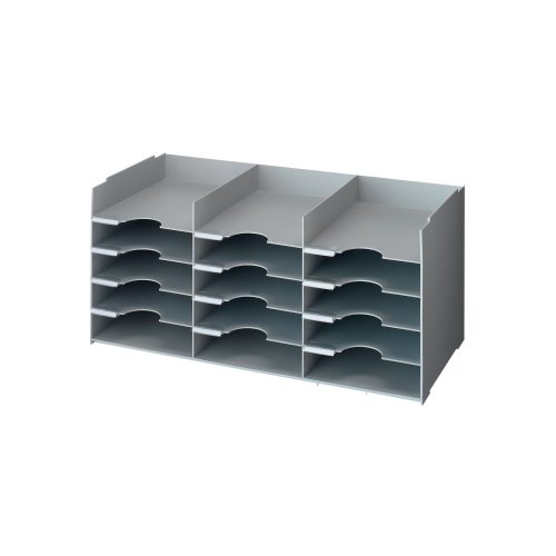 Paperflow Literaturhalter 531,02 A4 500 Blatt Grau 67.4 x 30.4 x 31.3 cm