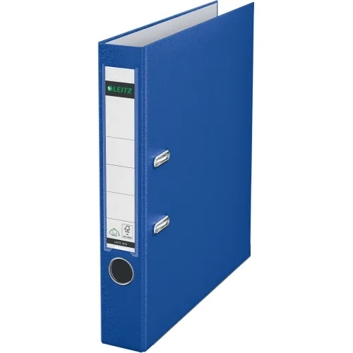 Leitz 180° Ordner A4 52 mm Nachtblau 2 Ringe 1015 PP (Polypropylen) Glatt Hochformat