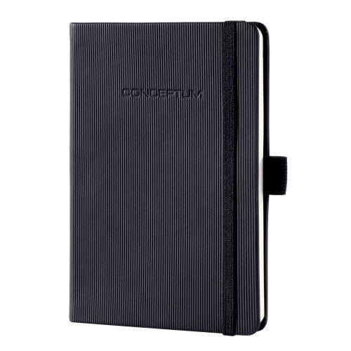 CONCEPTUM, CONCEPTUM Notizbuch A6 CO131 kariert schwarz