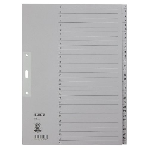 Leitz, LEITZ Register Tauenpapier A4 1231-00-85 1-31 31-teilig