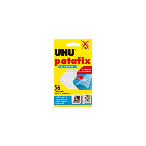UHU, UHU Patafix Klebepads 48815 transparent 56 St&uuml;ck