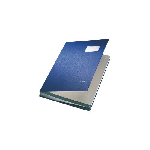 Leitz, LEITZ Unterschriftsmappen 57000035 blau 20 F&auml;cher