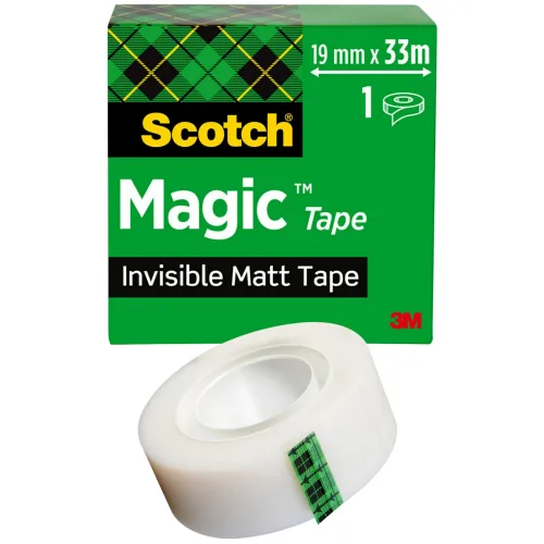 Scotch, SCOTCH Magic Tape 19mmx33m 8101933K unsichtbar