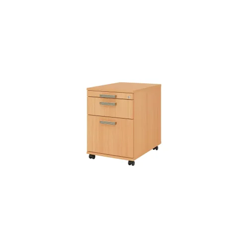 Hammerbacher Rollcontainer AC20/6 Buche 428 x 580 x 590 mm