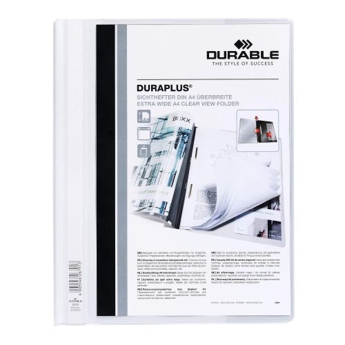 DURABLE, DURABLE Angebotshefter DURAPLUS 2579/02 f&uuml;r 100 Blatt A4 weiss
