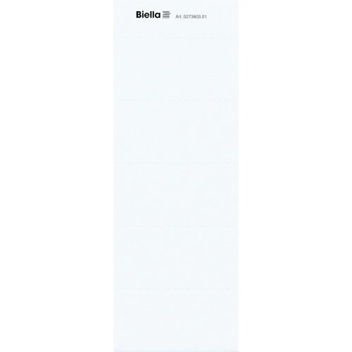 Biella, BIELLA Etiketten 60x30mm 273603.01 weiss, 50 St&uuml;ck