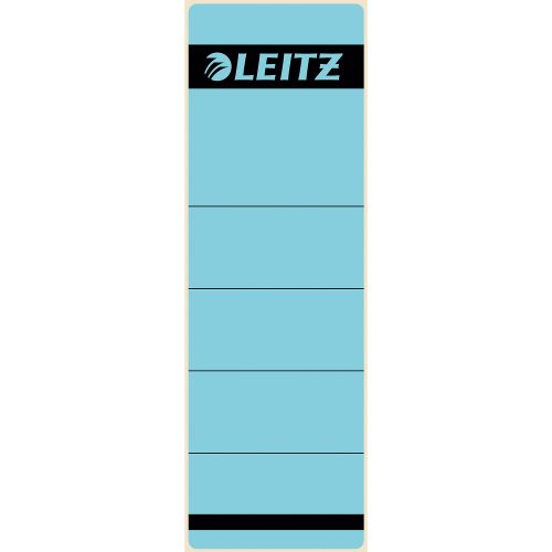 Leitz Selbstklebende Rückenschilder 1642-00-35 DIN A4 Blau 6,15 x 19,1 cm 10 Stück