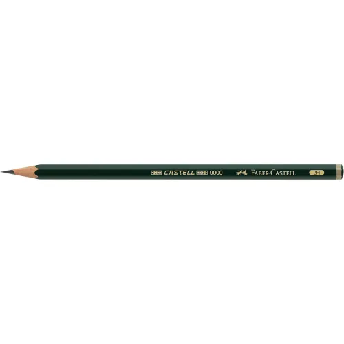 Faber-Castell, FABER-CASTELL Bleistift CASTELL 9000 2H 119012