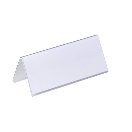 DURABLE Tischnamensschild 805019 Transparent 25 Stück