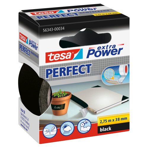 tesa, Tesa - Klebeband, 2.75MX38MM, Black