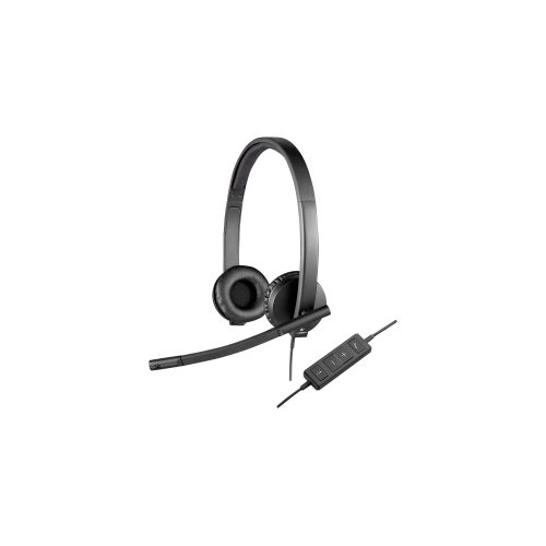 Logitech H570e Verkabelt Stereo Kopfhörer Kopfbügel Schwarz