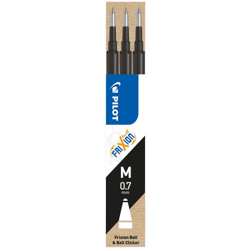 Pilot, PILOT Mine FriXion Refill BLS-FR7-B-S3 schwarz, 3er Set