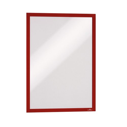 DURABLE, DURABLE Sichtfenster Duraframe 487303 rot, selbstklebend 2 St&uuml;ck
