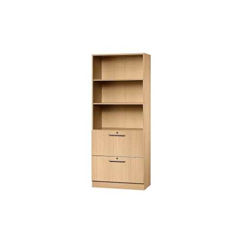 Hammerbacher Regalschrank Matrix Buche 800 x 420 x 2.004 mm