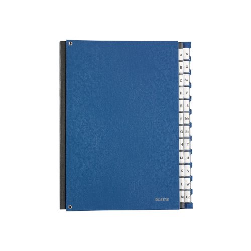 Leitz Pultordner 5924 A4 A-Z Blau Pappe