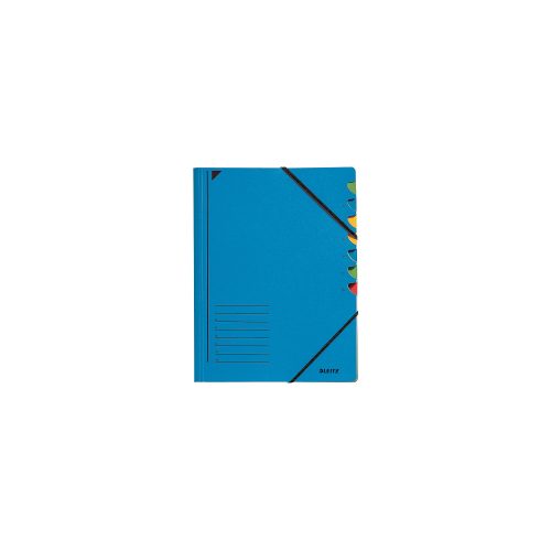 Leitz, LEITZ Ordnungsmappe A4 39070035 blau 7 F&auml;cher