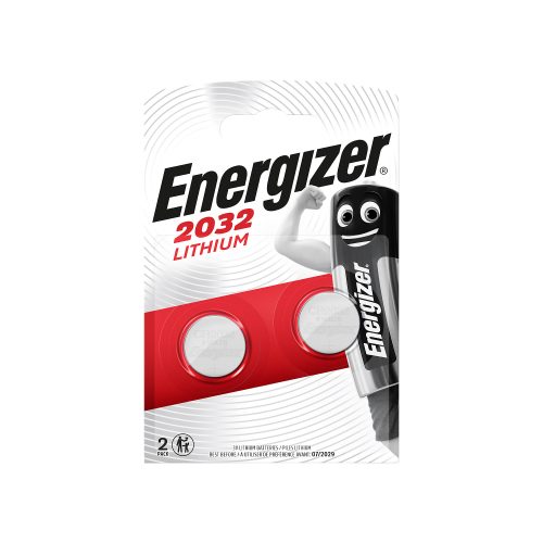 Energizer Knopfzellen CR2032 3 V Lithium 2 Stück
