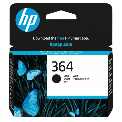 HP, HP Tintenpatrone 364 schwarz CB316EE PhotoSmart D5460 250 Seiten
