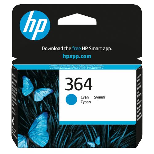 HP, HP Tintenpatrone 364 cyan CB318EE PhotoSmart D5460 300 Seiten