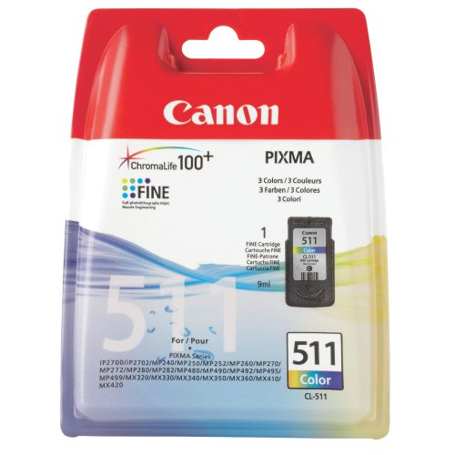 Canon, CANON Tintenpatrone color CL-511 PIXMA MP 240 9ml