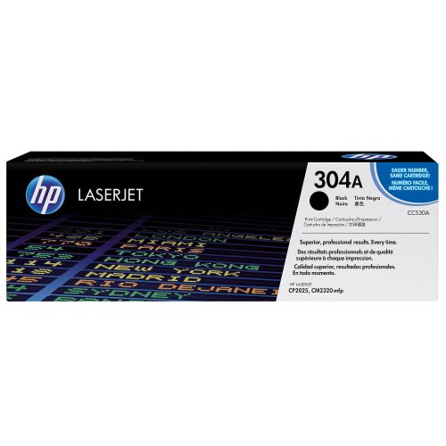 HP, HP Toner-Modul 304A schwarz CC530A Color LaserJet CP2025 3500 S.