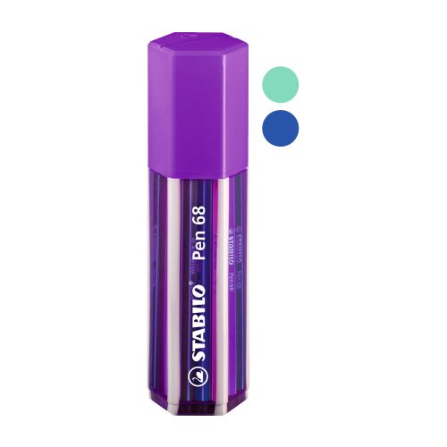 STABILO, STABILO Fasermaler Pen 68 1mm 6820-1 20 Farben Big Pen