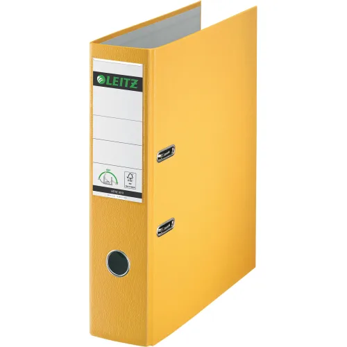 Leitz, LEITZ Ordner 8cm 10135015 gelb A4