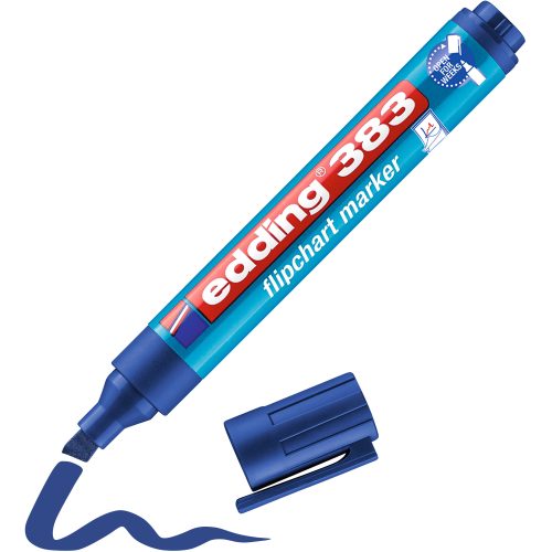 edding, EDDING Flipchart Marker 383 1-5mm 383-3 blau