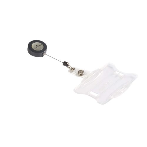 DURABLE, DURABLE Halter f. Ausweis 85x54mm 801119 mit Jojo 10 St&uuml;ck