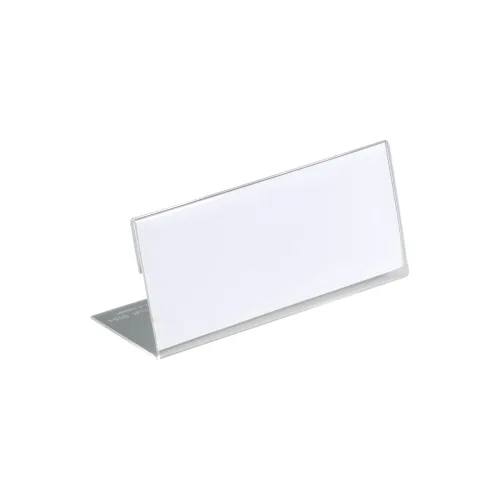 DURABLE Tischnamensschild 8054-19 Transparent 10 Stück