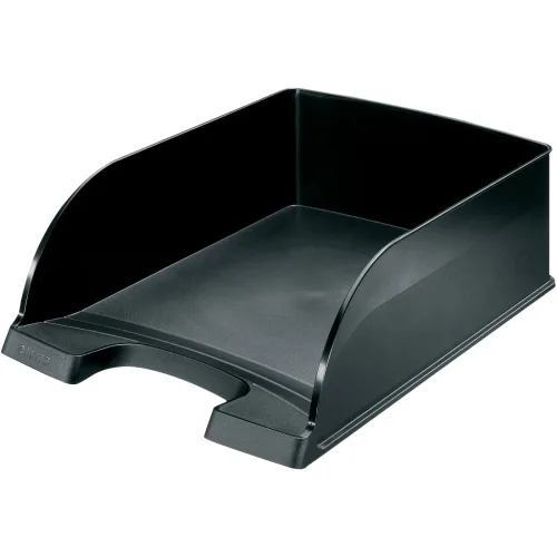 Leitz, LEITZ Plus Briefkorb, Jumbo A4 52330095 schwarz